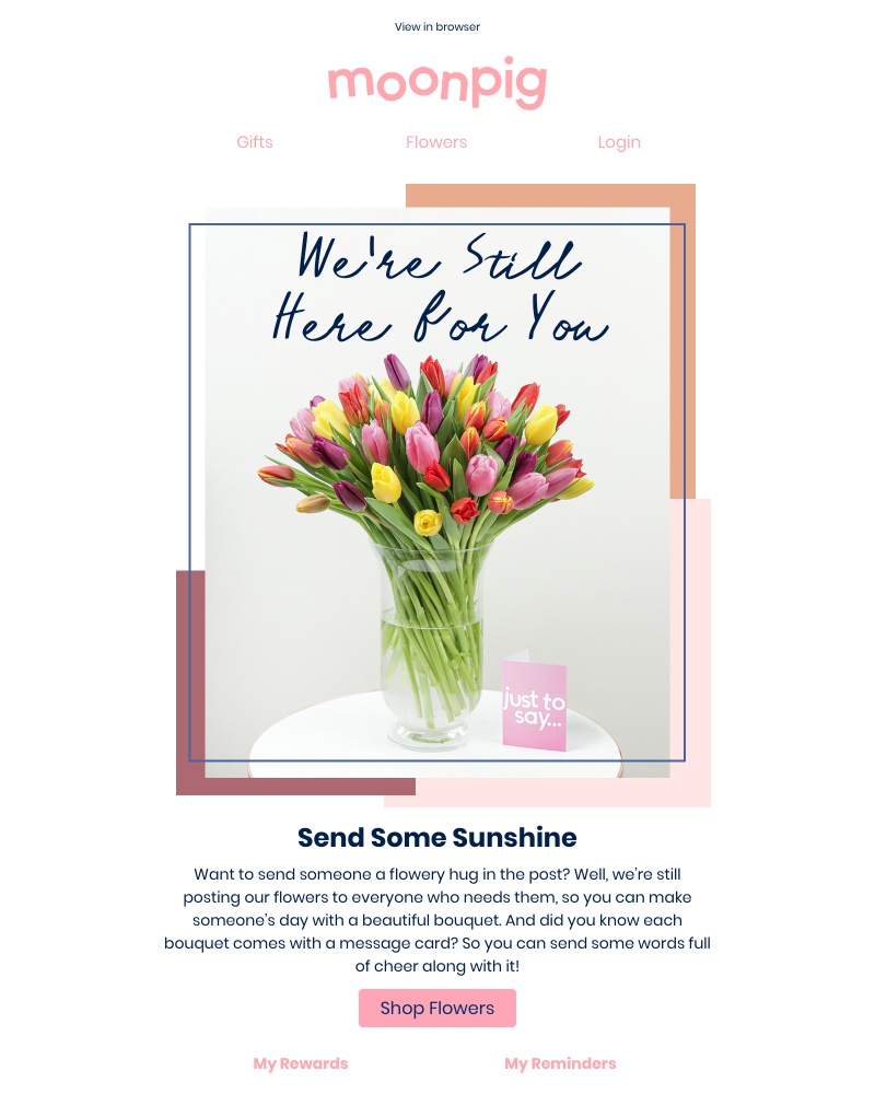 Moonpig - ☀️🌼 Send some sunshine 🌼☀️