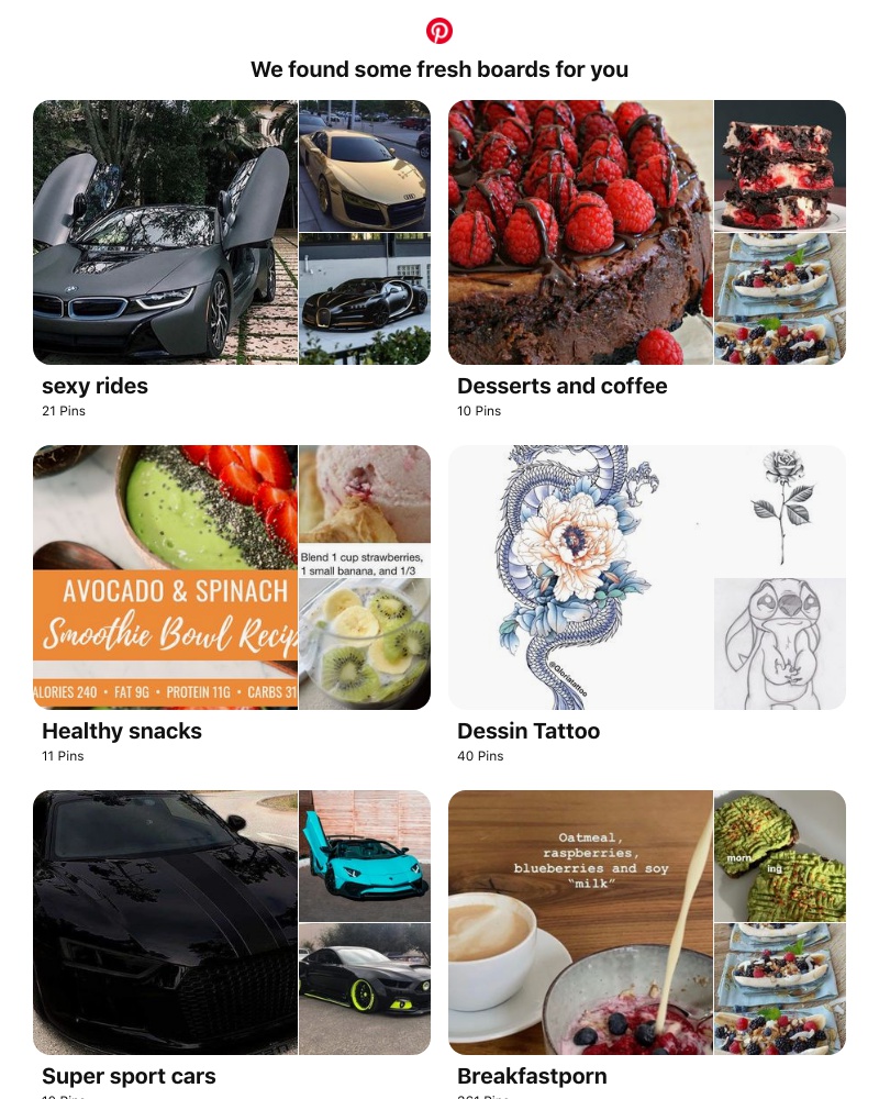 Pinterest - sexy rides, Desserts and coffee and 12 other boards like yours
