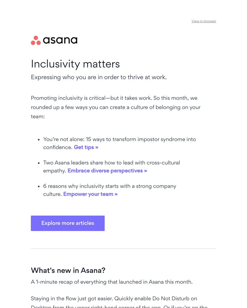 Accepting an invite on Asana video screenshot