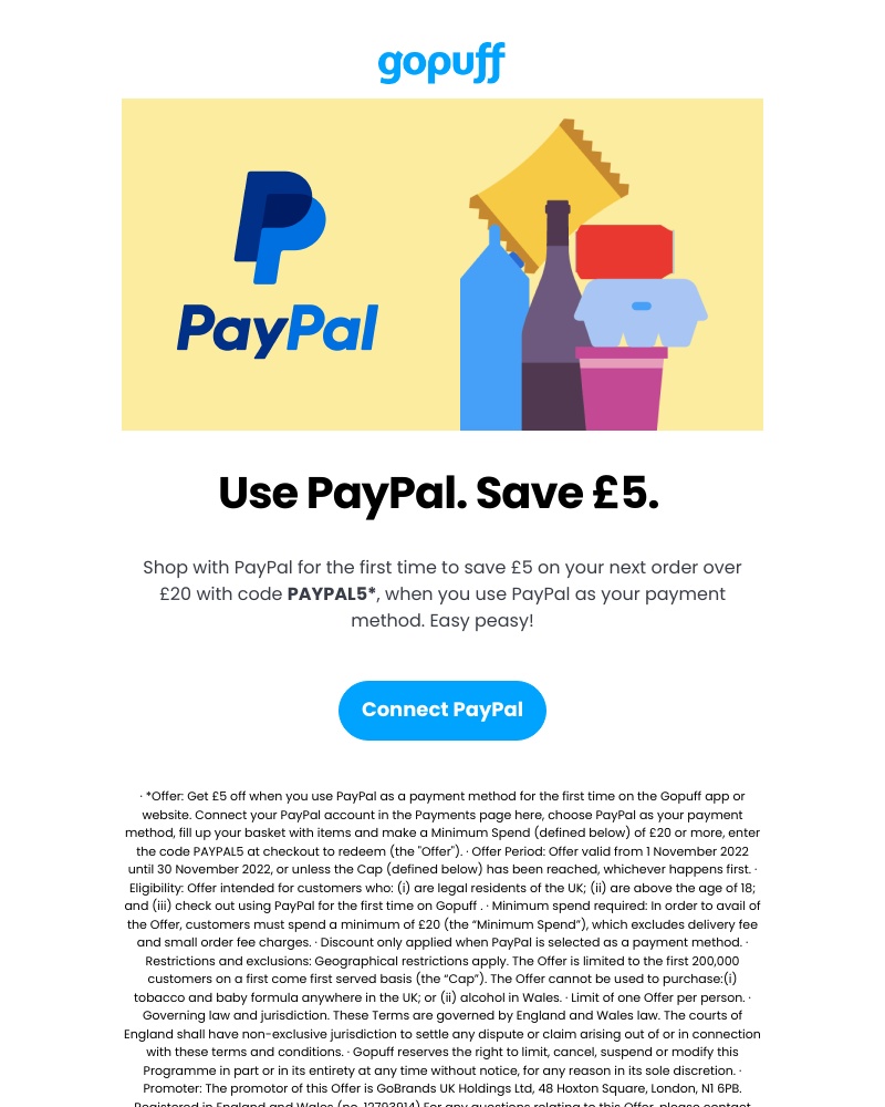 Gopuff - Shop fast. Pay faster 🙌