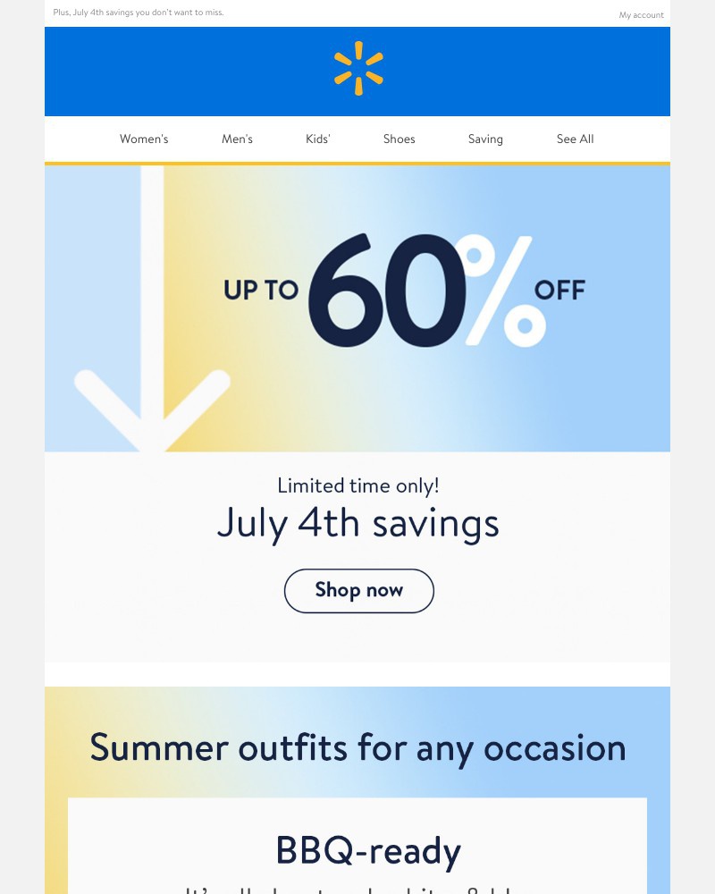 Walmart - Shop styles for every event this season