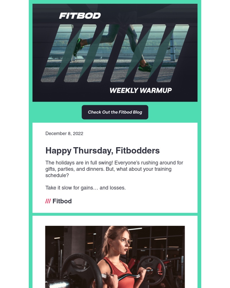 Fitbod - Should women train differently than men? [Weekly Warmup]