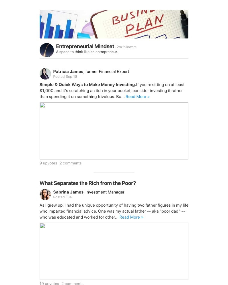 Quora - Simple & Quick Ways to Make Money Investing.  If you're sitting on at least $1,000 and it's scratching an itch in your pocket, consider investing i...