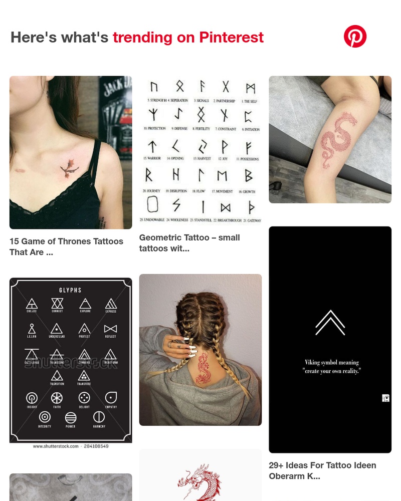 Pinterest - 📌 Small dragon tattoos, Meaningful tattoos and more Pins popular on Pinterest