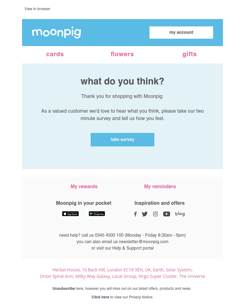 Moonpig - So, what do you think?