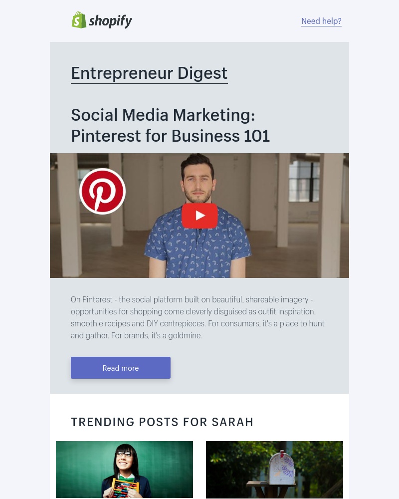 Shopify - Social Media Marketing: Pinterest 101