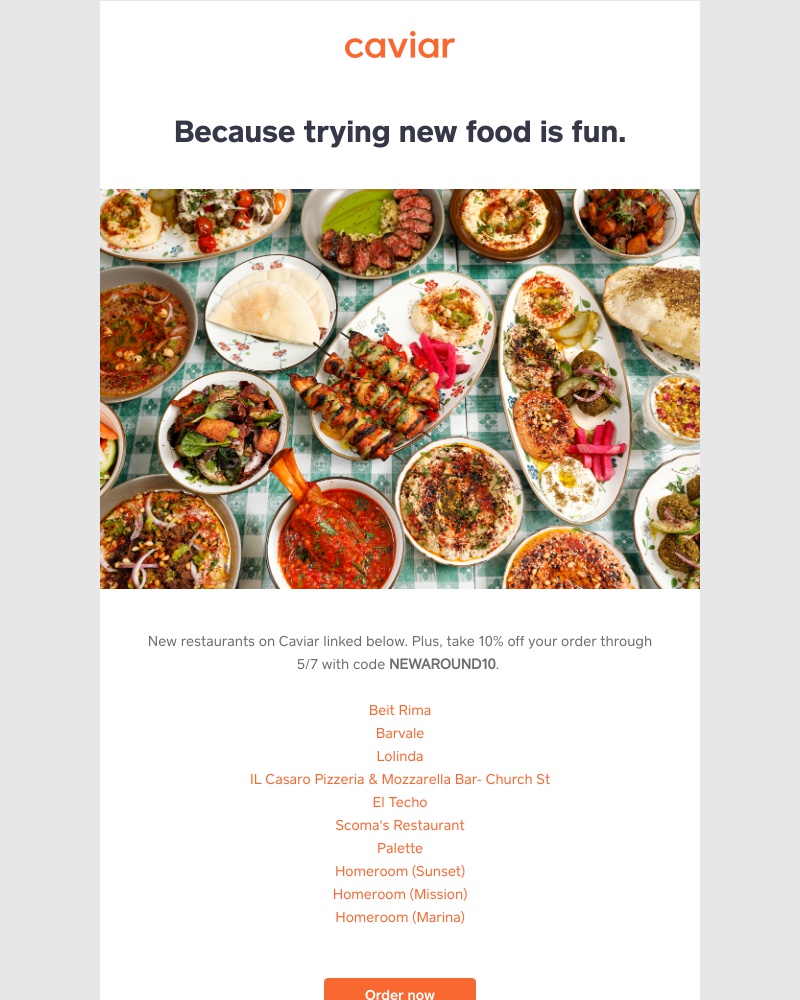  - Some new restaurants for you