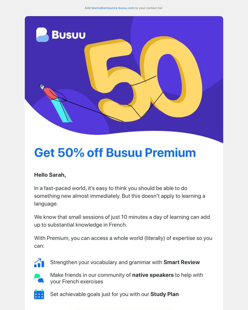 Busuu - Something for the weekend? 💃