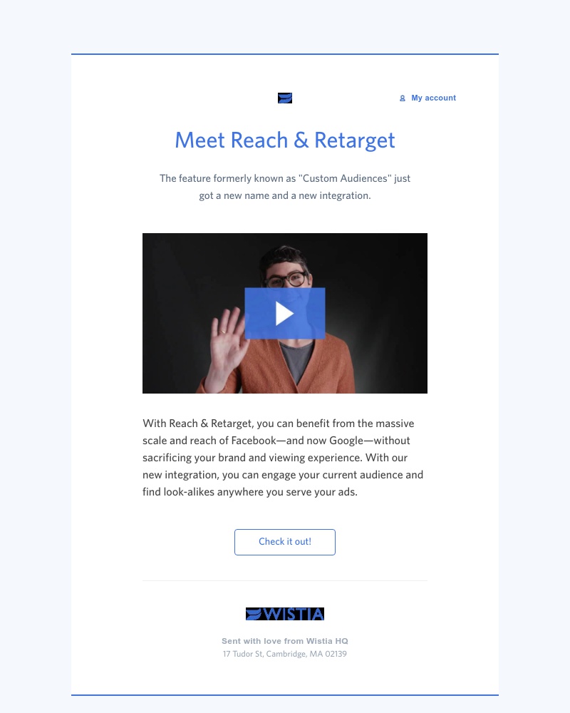 Wistia - Something new 🎉
