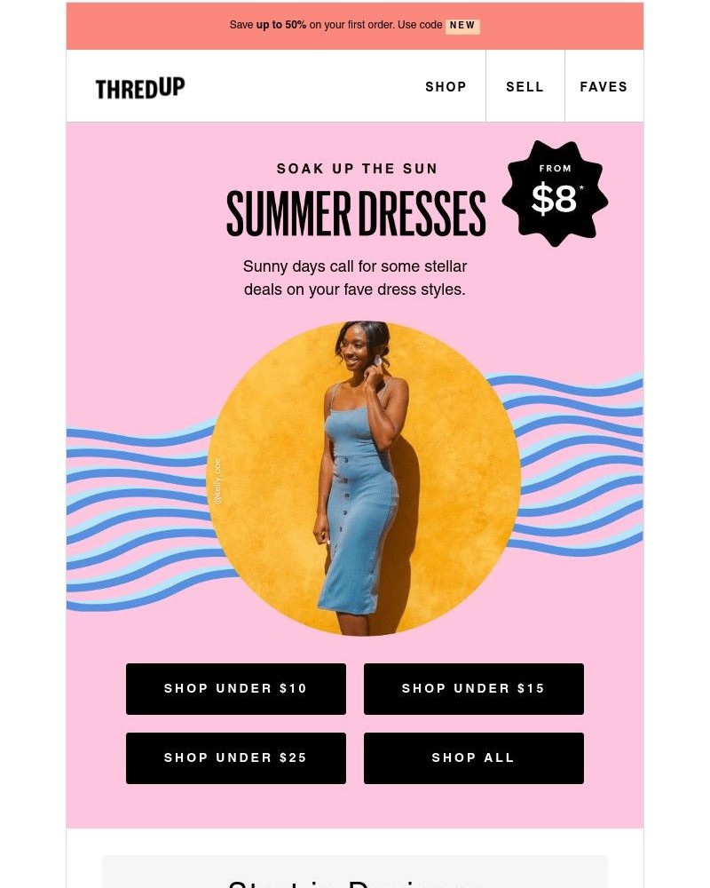 thredUP - Spice up your dress collection 🔥