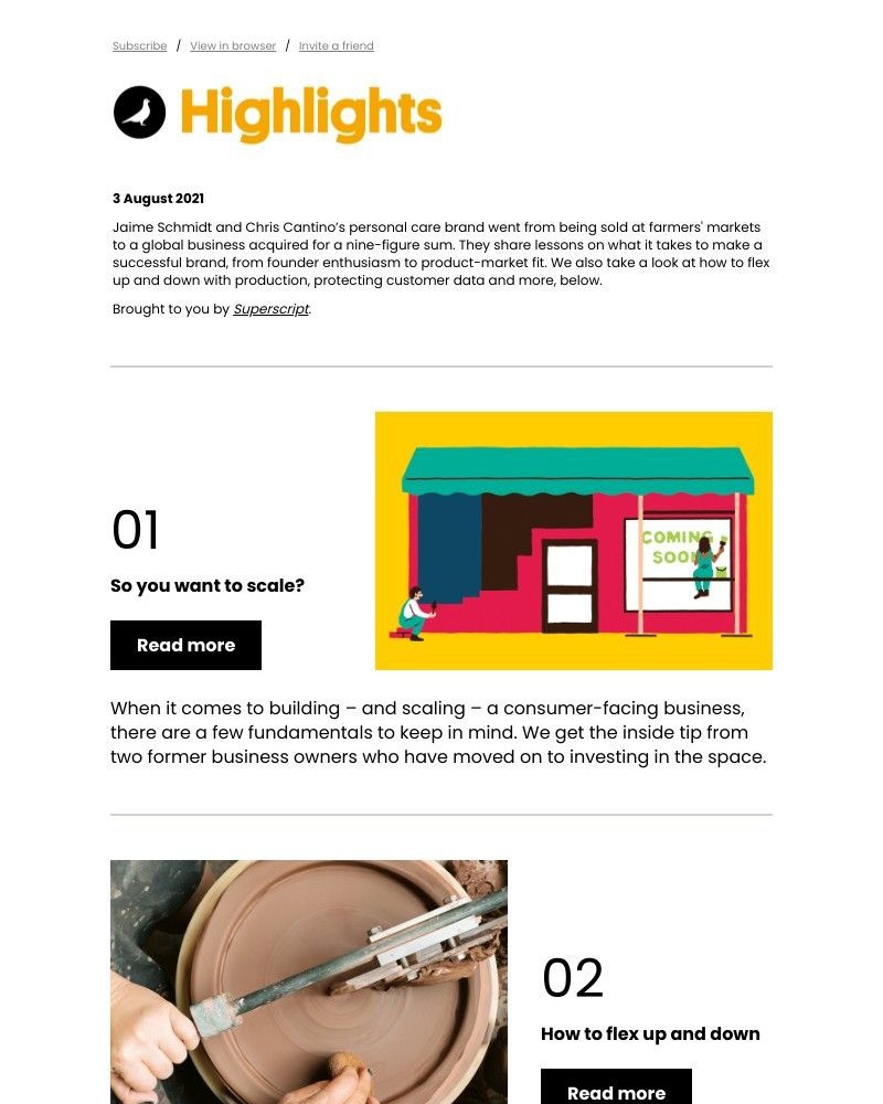 Mailchimp - Started a passion project? Here’s how to scale it