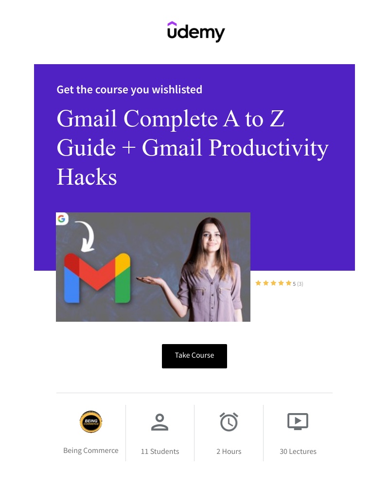 Udemy - Still interested in “Gmail Complete A to Z Guide + Gmail Productivity Hacks”?