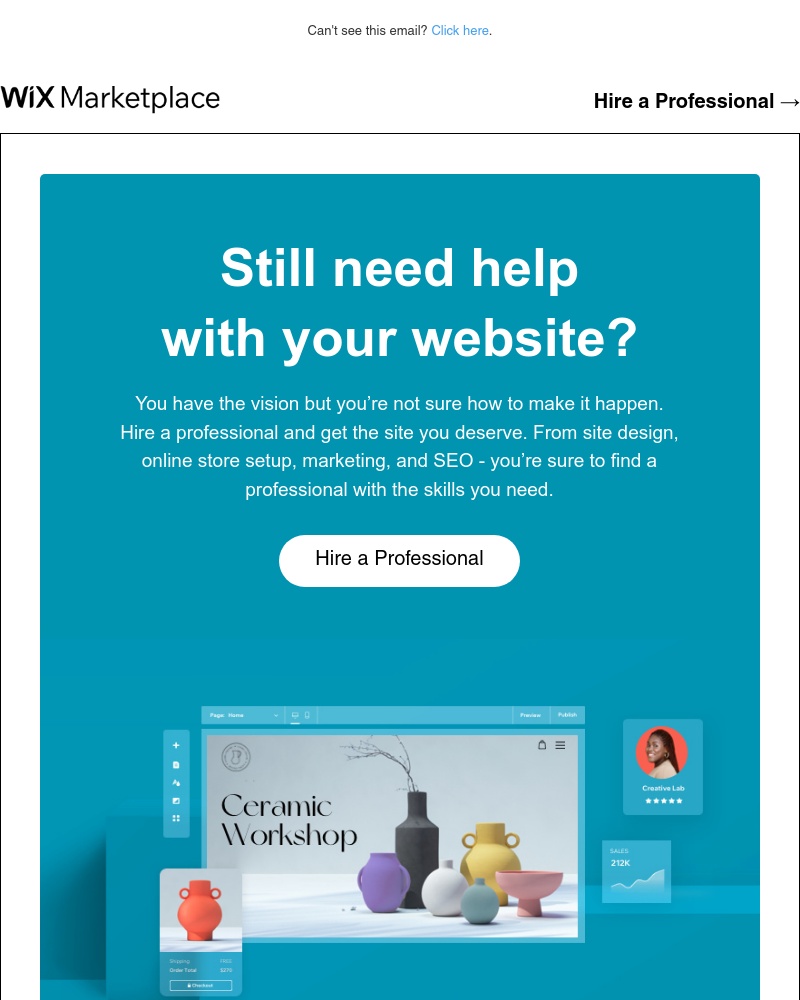 Wix - Still need help with your website?