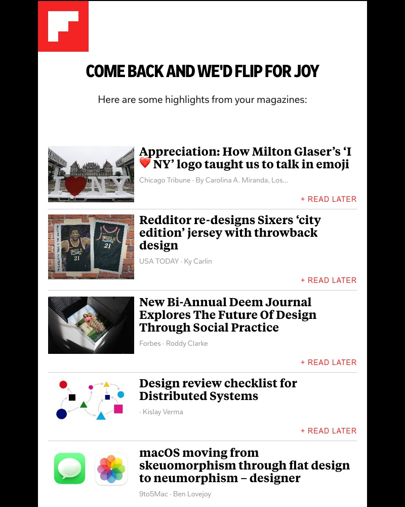 Flipboard - Stories from Graphic Design, UI Design, UX Design and more in your FlipDigest.