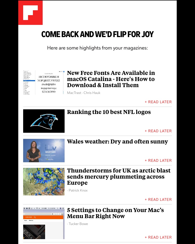 Flipboard - Stories from Graphic Design, UI Design, Weather (UK) and more in your FlipDigest.