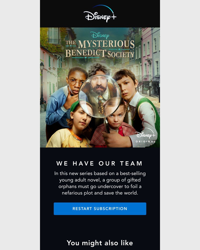 Disney+ - Stream The Mysterious Benedict Society