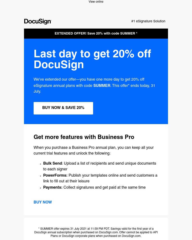 Onboarding on DocuSign video screenshot