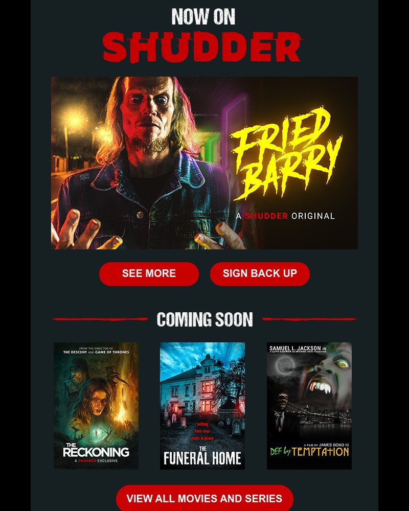 Onboarding on Shudder video screenshot