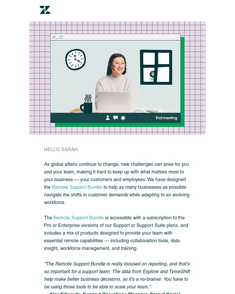 Zendesk - Take advantage of the complimentary Remote Support Bundle