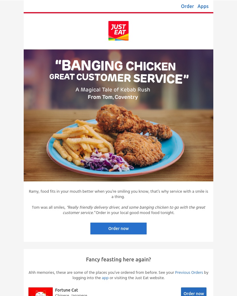 Just Eat - Take away more than delicious food