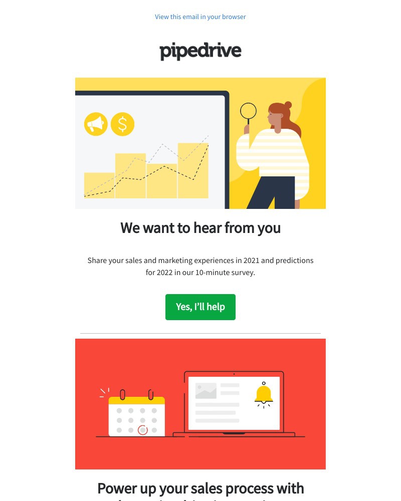 Pipedrive - Take part in this year’s State of Sales and Marketing survey