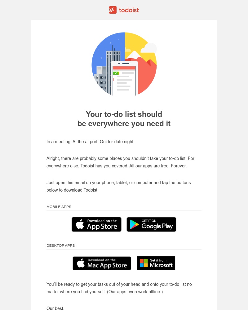 Todoist - Take your to-do list with you, everywhere.