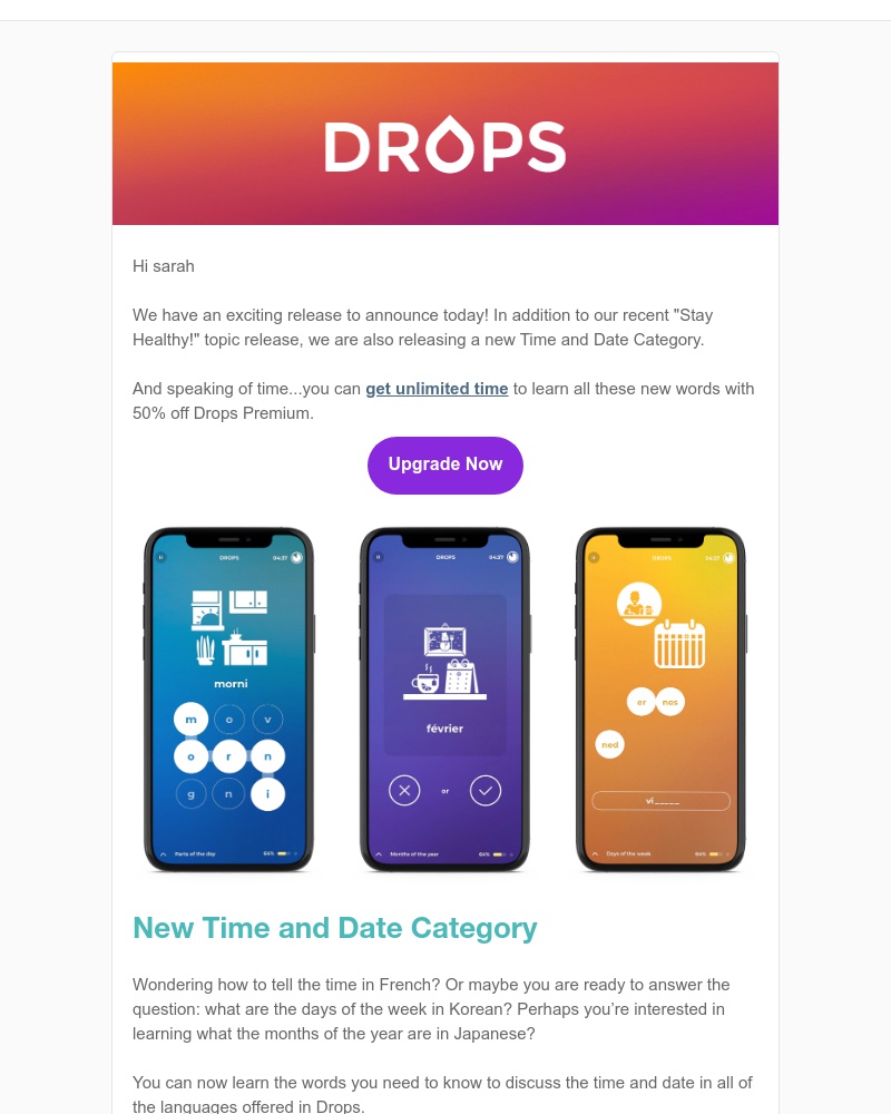 Onboarding on Drops video screenshot