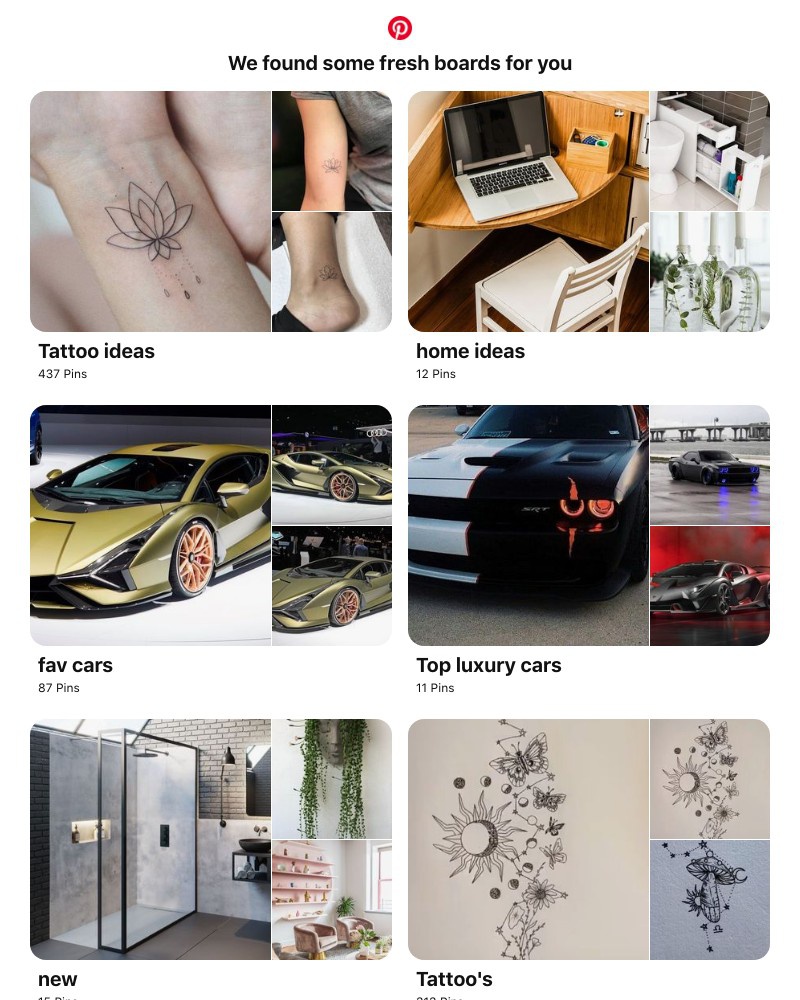 Pinterest - Tattoo ideas, fav cars and 12 other boards like yours