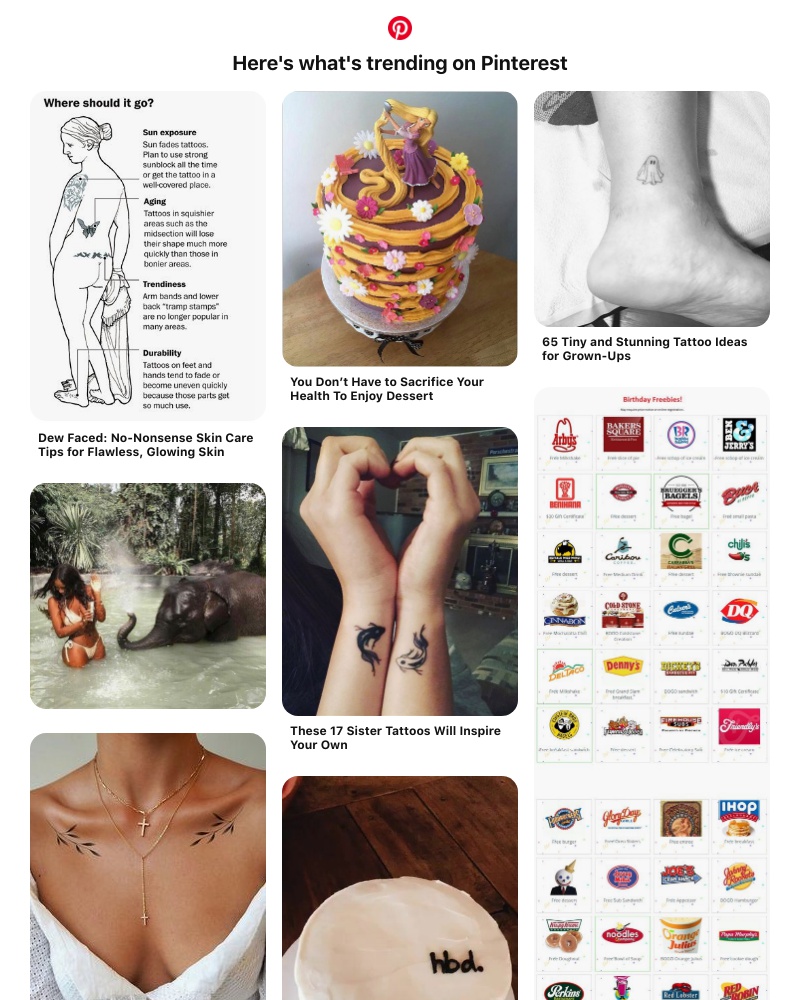 Pinterest - 📌 Tattoos, Birthdays and more Pins popular on Pinterest