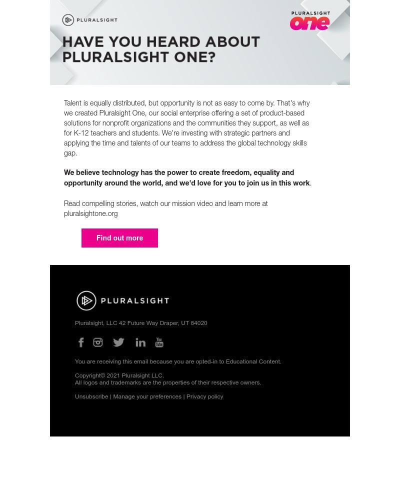 Onboarding on Pluralsight video screenshot