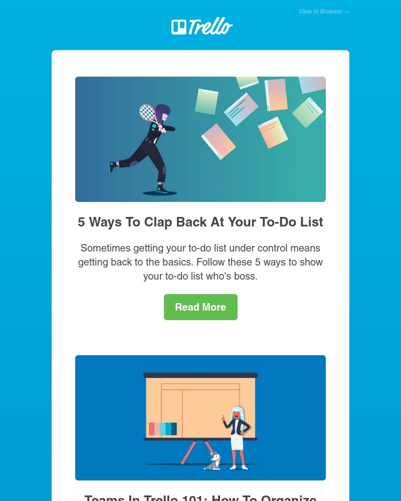 Trello - Tell your to-do list who's boss