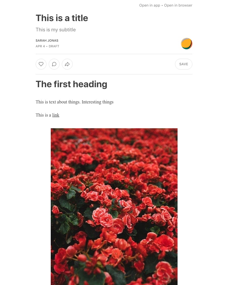 Substack - [TEST bnh - Paid] This is a title