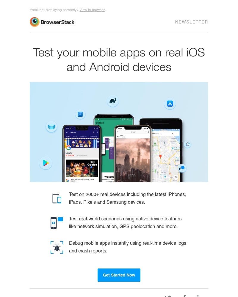  - Test Mobile Apps on BrowserStack