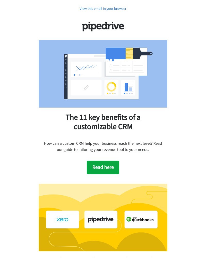 Pipedrive - The 11 key benefits of a customizable CRM