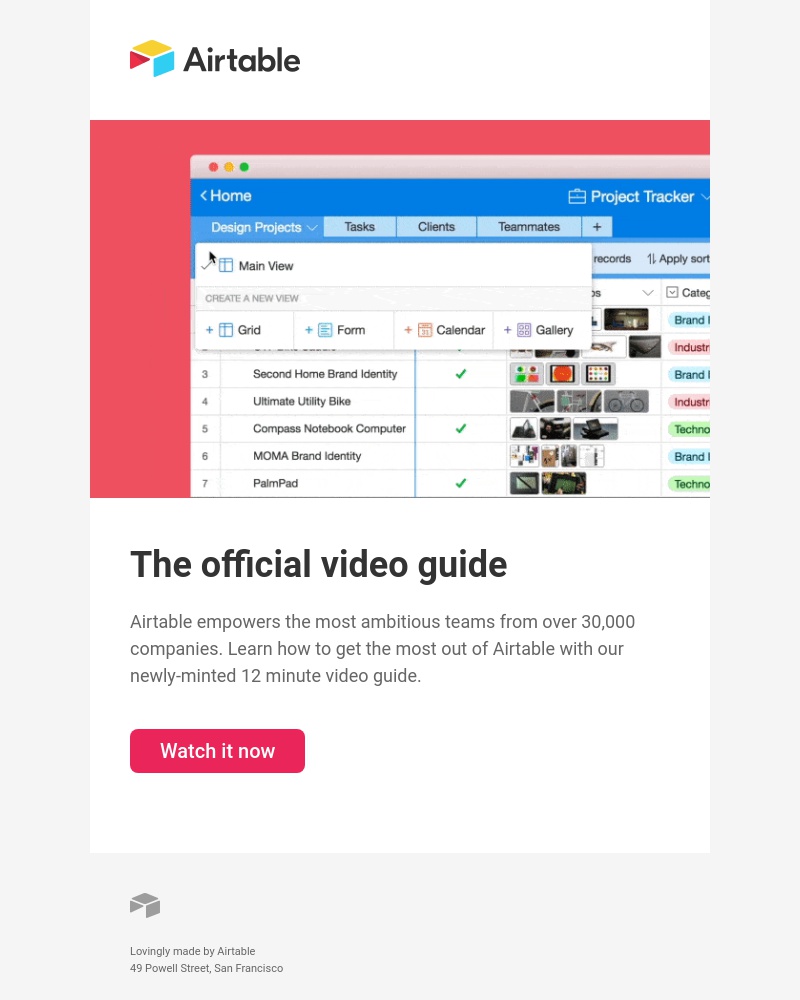 Airtable - The 12 minute video guide to Airtable