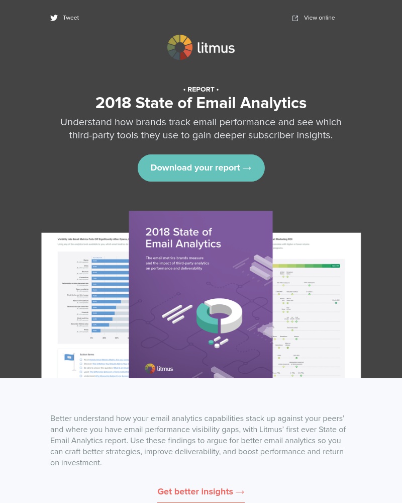 Litmus - The 2018 State of Email Analytics [free download]