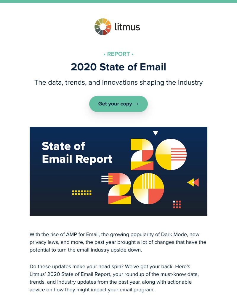 Litmus - The 2020 State of Email Report