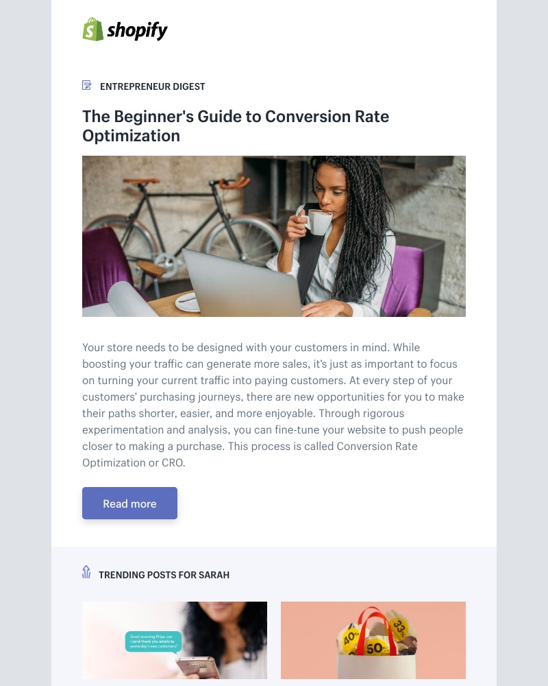 Shopify - The Beginner's Guide to Conversion Rate Optimization