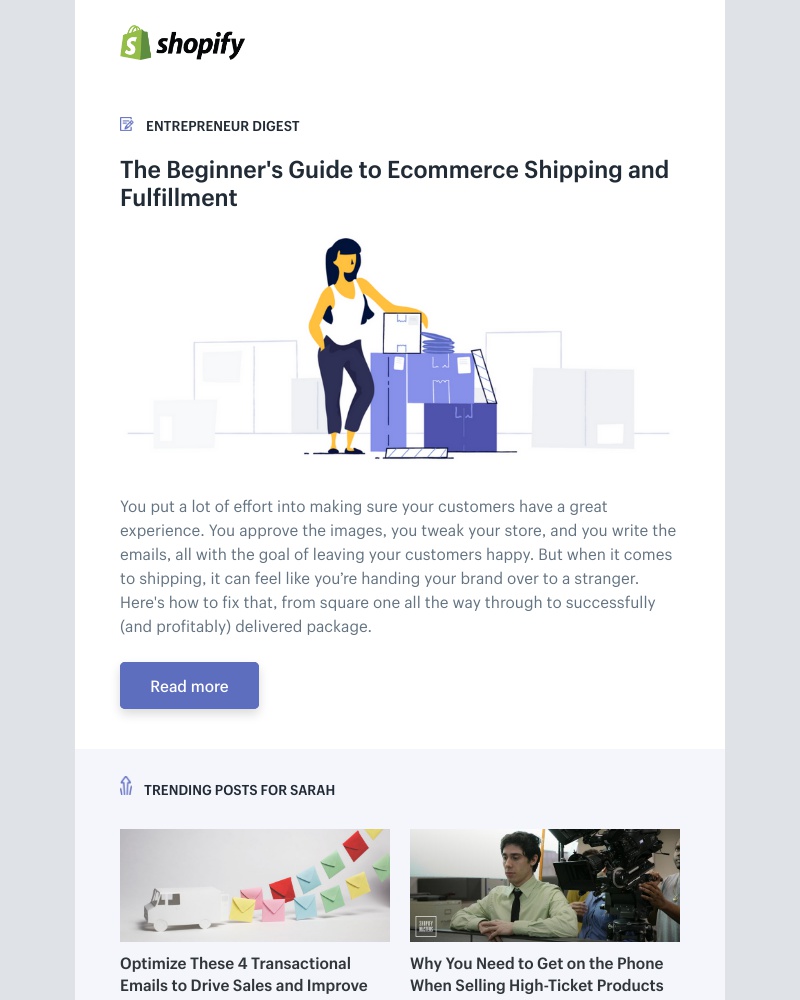 Shopify - The Beginner's Guide to Ecommerce Shipping and Fulfillment