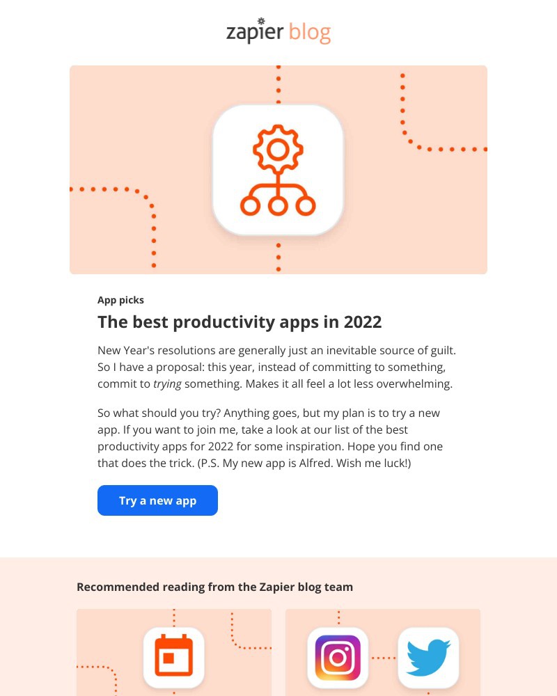 Zapier - The best productivity apps in 2022