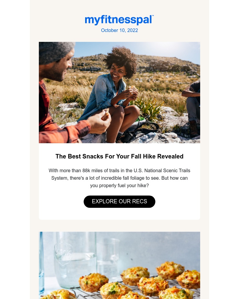 MyFitnessPal - The Best Snacks For Your Fall Hike Revealed