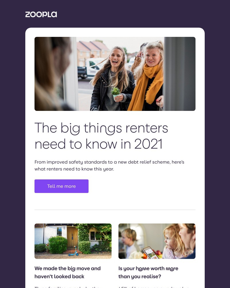 Onboarding on Zoopla video screenshot