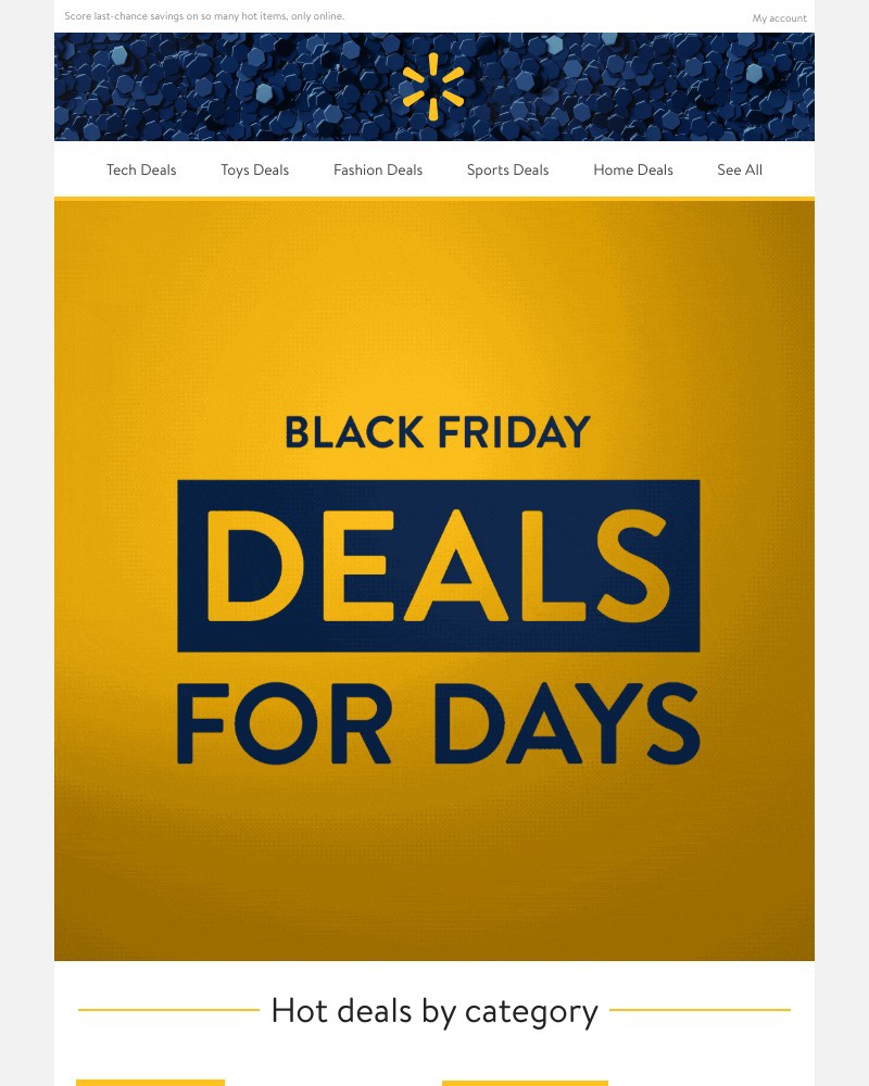 Walmart - *THE* Black Friday deals are here!