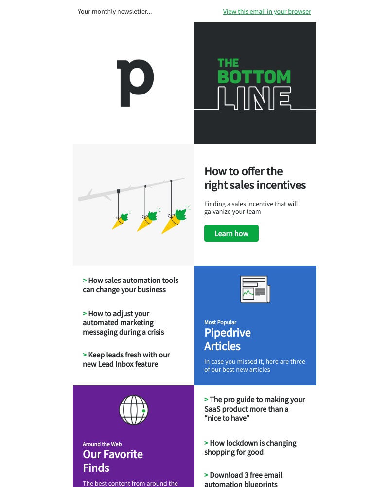 Pipedrive - The Bottom Line: May 2020 Edition