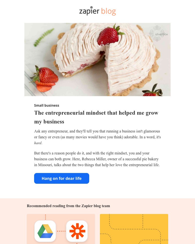 Zapier - The entrepreneurial mindset that helped me grow my business