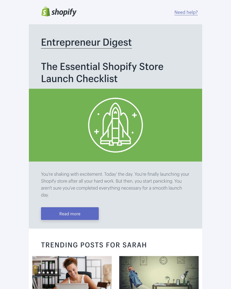 Shopify - The Essential Shopify Launch Checklist