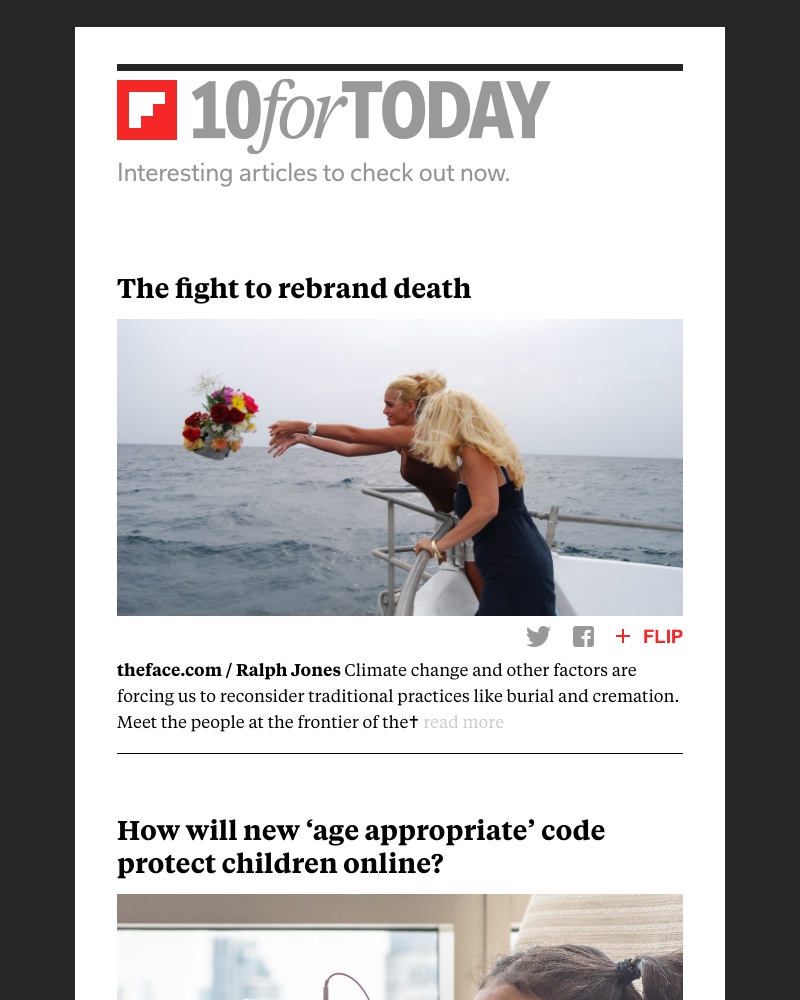 Flipboard - The fight to rebrand death