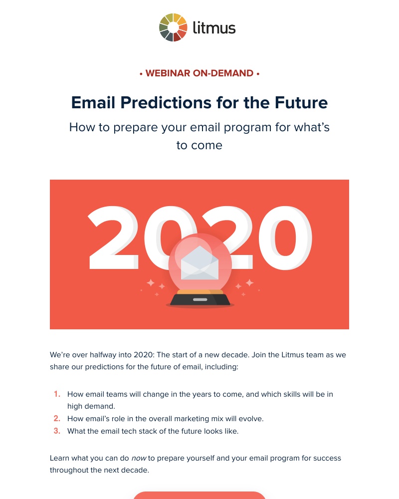 Litmus - The future of email looks...?