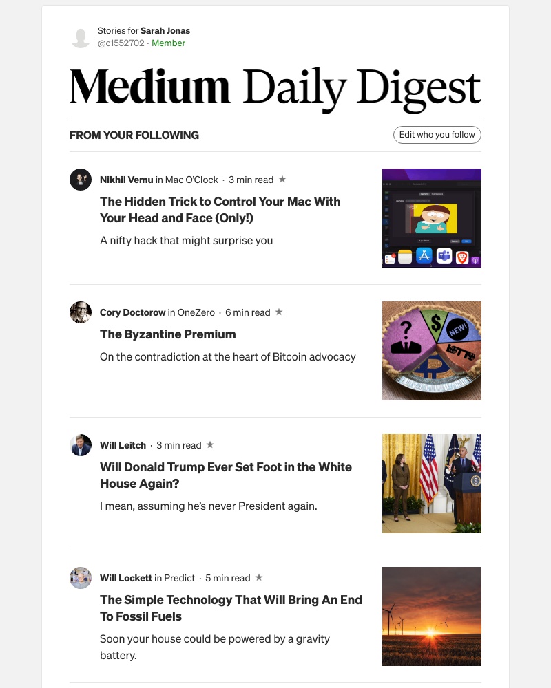 Medium - The Hidden Trick to Control Your Mac With Your Head and Face (Only!) | Nikhil Vemu in Mac O’Clock