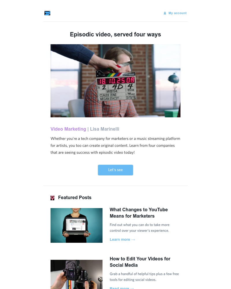 Wistia - The January Wistia Content Roundup: Fresh video marketing insights to help you stay ahead. 🙌